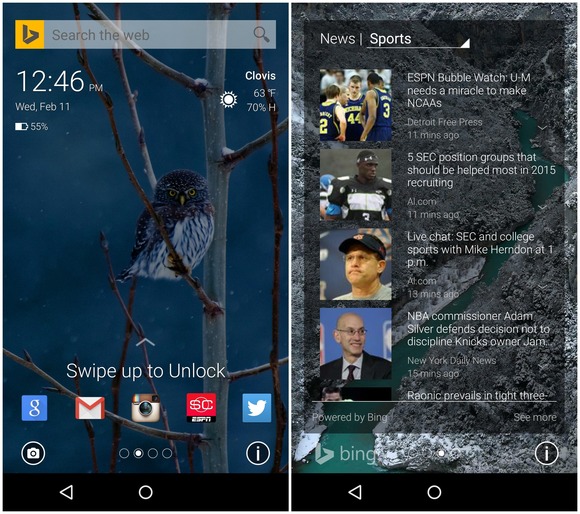 Lock Screen Apps for Android Picturesque