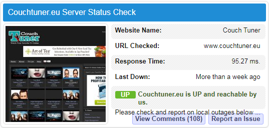 is couchtuner down