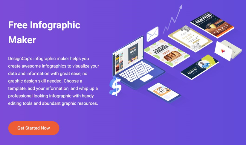DesignCap: Create Infographics like a Professional Designer