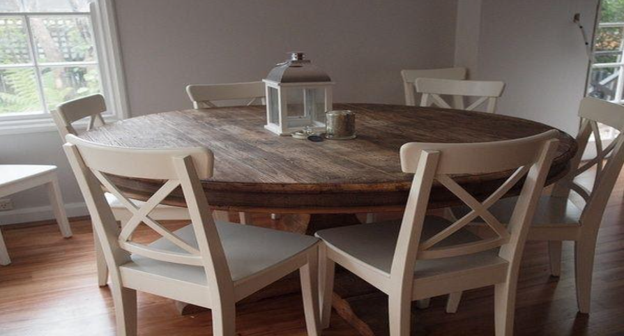 A 60 Inch Round Table, How Much Space Do You Need For A 60 Inch Round Table And Chairs