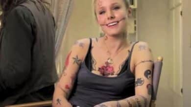 does kristen bell have tattoos? Are kristen bell tattoos real?
