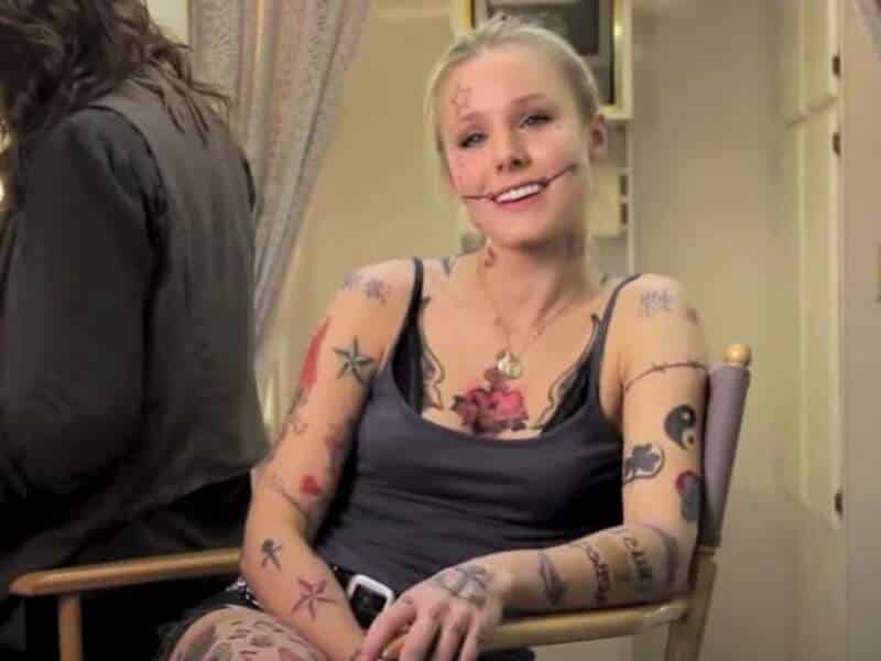 Does Kristen bell have tattoos Are Kristen bells tattoos real